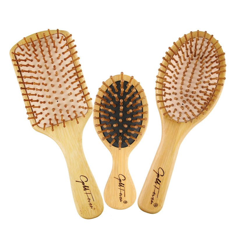 Wood Brush & Wood Comb