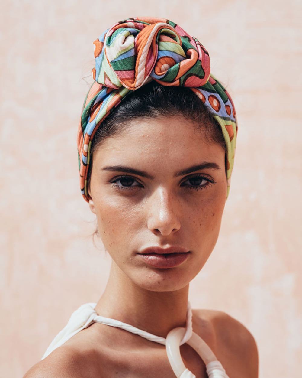 Silk Scarf Hair Wrap