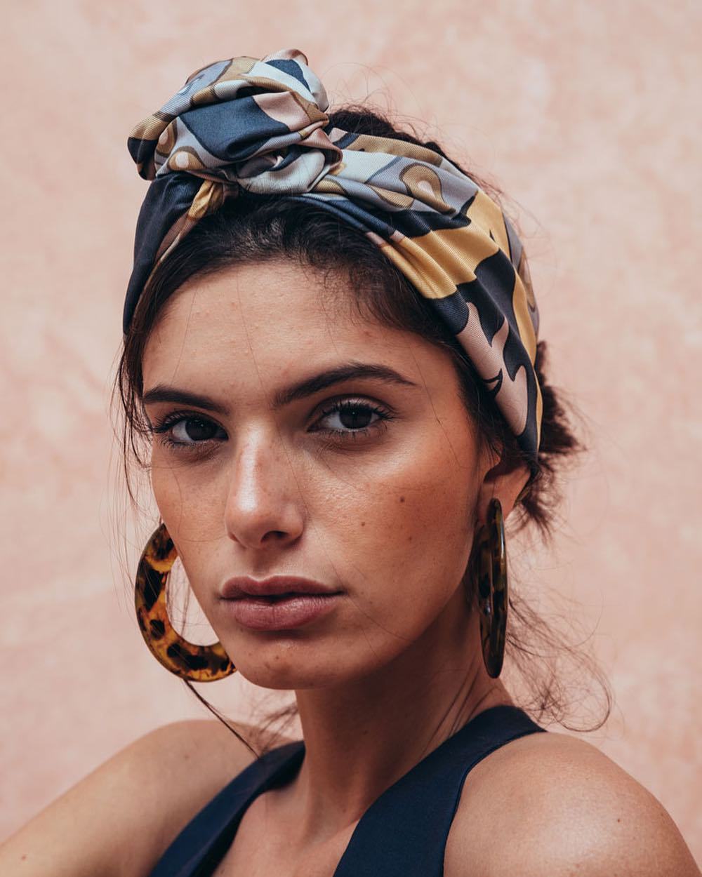 Silk Scarf Hair Wrap